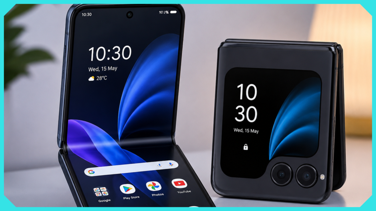 android flip phone touch screen